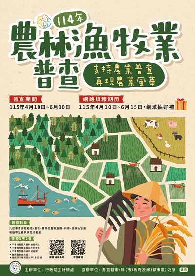 114年度農林漁牧業普查