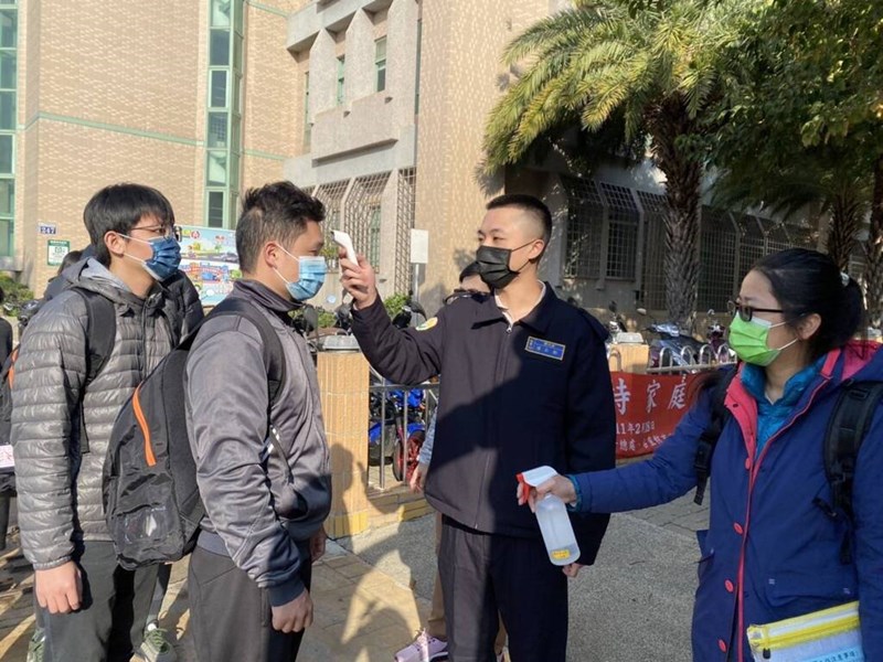 海陸訓078梯次及空訓079梯次役男入營防疫措施